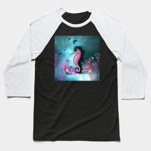 Cute little seahorse Baseball T-Shirt